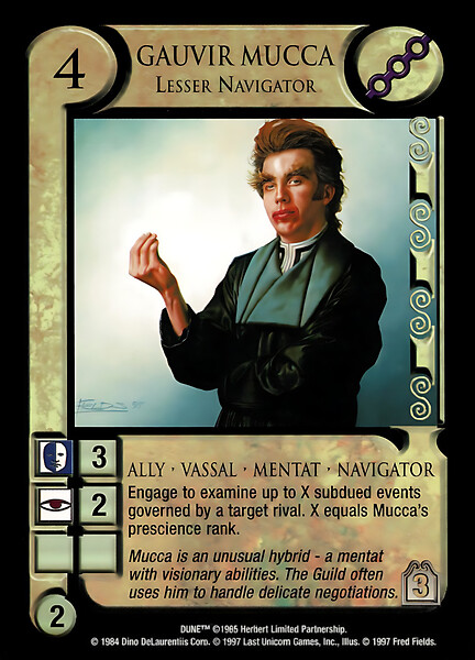 Gauvir Mucca, Lesser Navigator